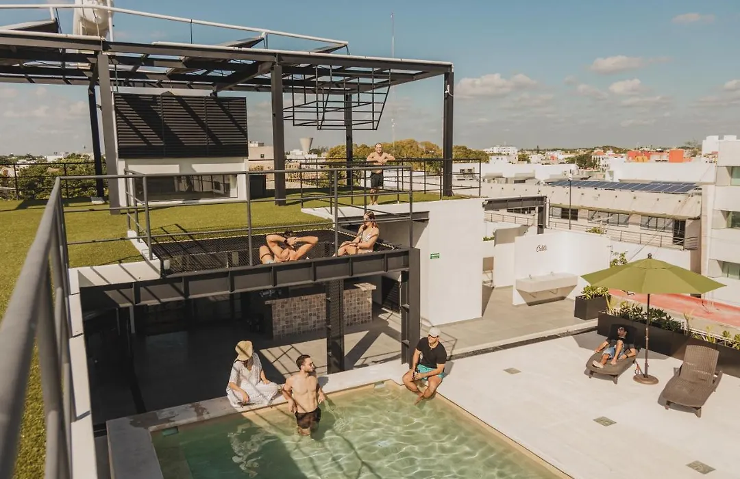 Caleta Hostel Rooftop & Pool-1